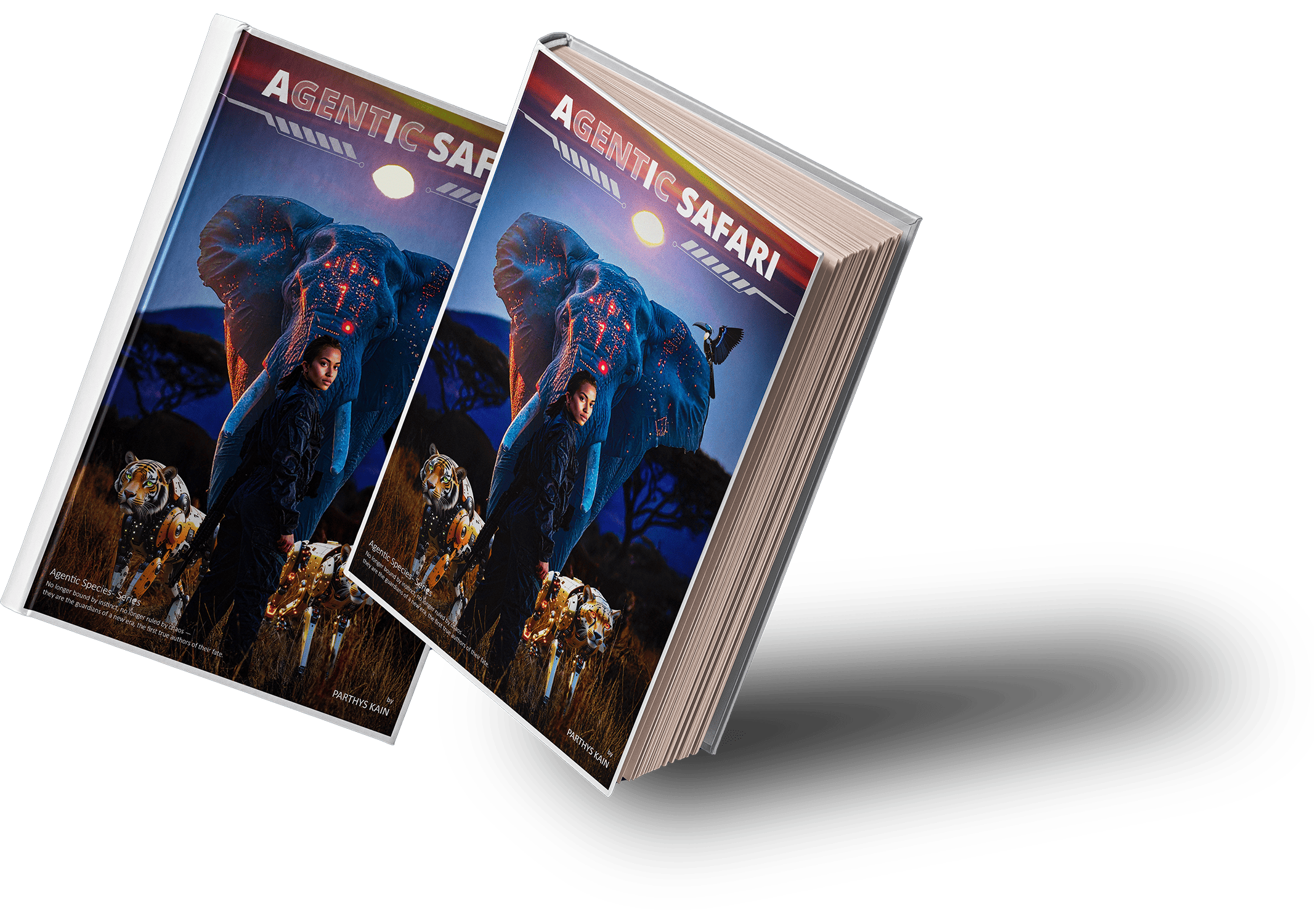Agentic Safari 3D book cover